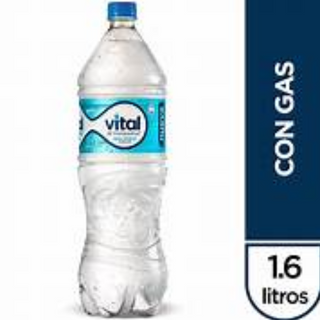 Agua Vital 1.6 lt con gas