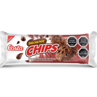 Galleta Brownie 120 gr Chips Costa 