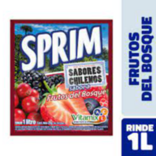 Sprim Frutos del bosque 25 gr x Und