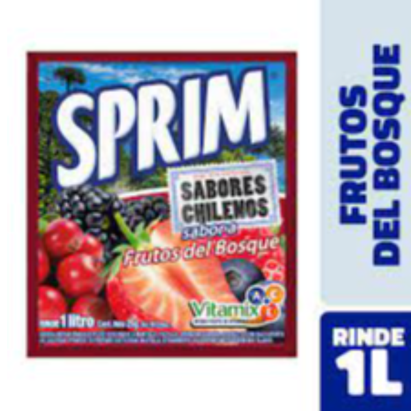 Sprim Frutos del bosque 25 gr x Und Main Image