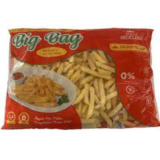 Papas Prefritas Big Bag 12 Mm 2.5kg Nortesur