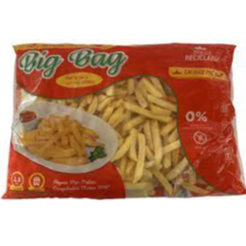 Papas Prefritas Big Bag 12 Mm 2.5kg Nortesur Main Image