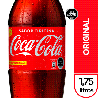 Bebida Coca Cola 1.75 original