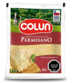 Queso Rallado Parmesano Colun 40 gr