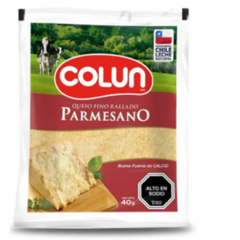 Queso Rallado Parmesano Colun 40 gr Main Image