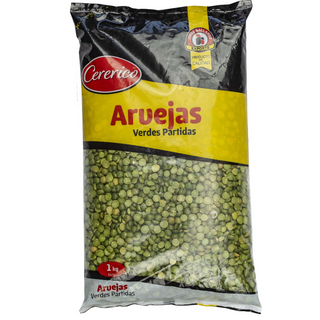 Arvejas Verdes Partidas Cererico 1 Kg