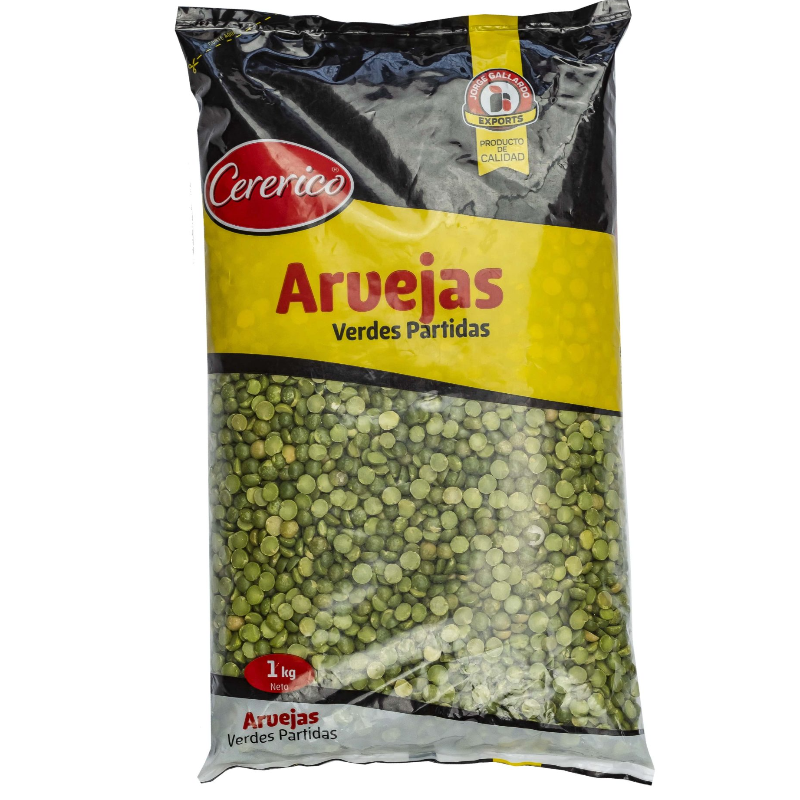 Arvejas Verdes Partidas Cererico 1 Kg Main Image