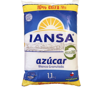 Azúcar Iansa 1.1 kg Blanca