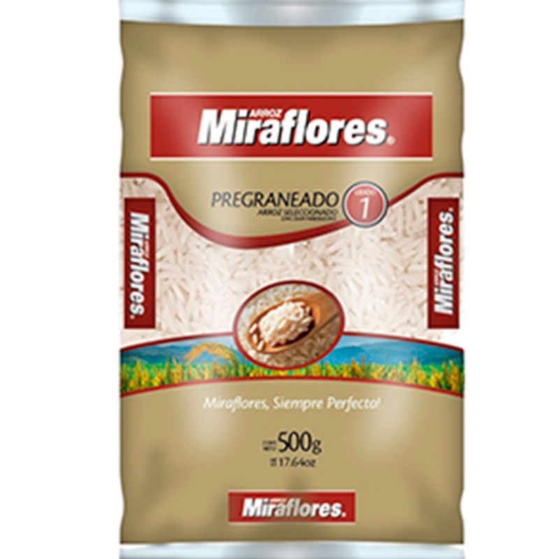 Arroz Miraflores 500 gr Pregraneado Main Image