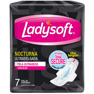 Toallas LadySoft X 7 und Nocturna