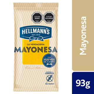 Salsa Mayonesa 93 gr Hellmanns