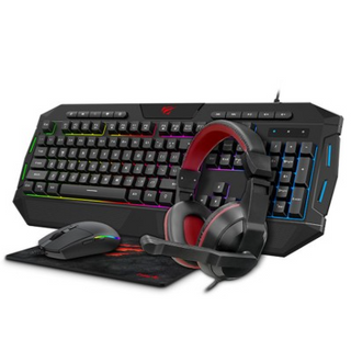 Havit KB501CM Gaming combo 4in1,English layout