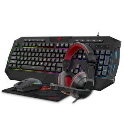 Havit KB501CM Gaming combo 4in1,English layout