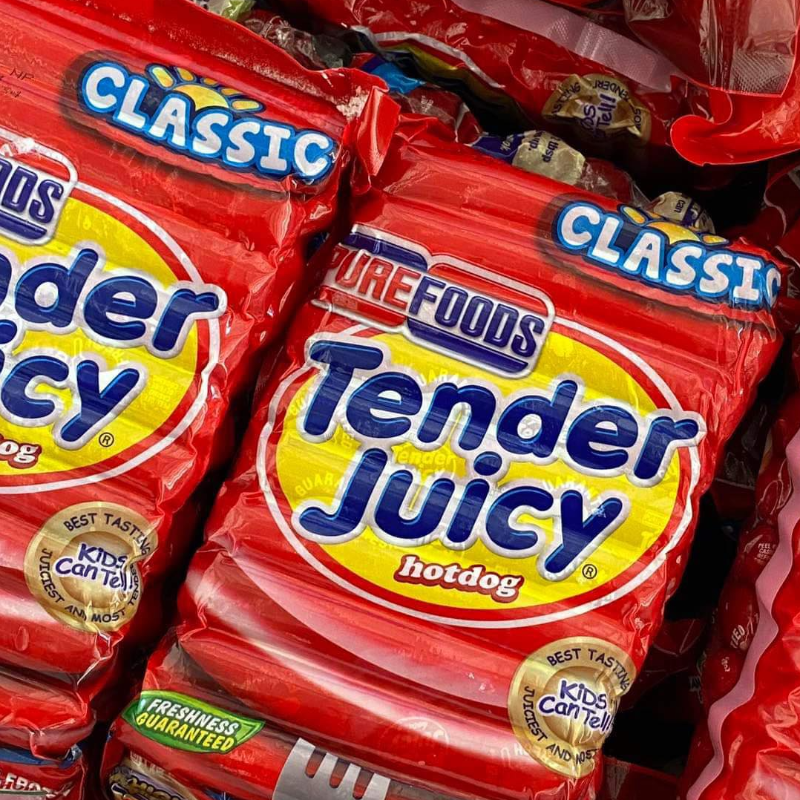 Purefoods Tender Juicy Hotdog Classic Jumbo Main Image