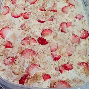 Strawberry Banana Pudding