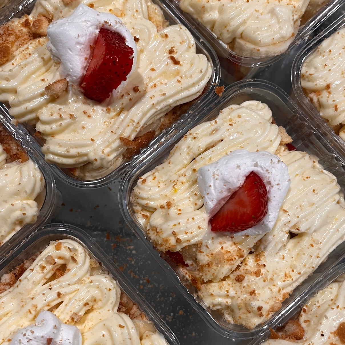 Strawberry Banana Pudding Parfait