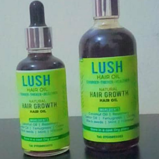 Lush hair oil