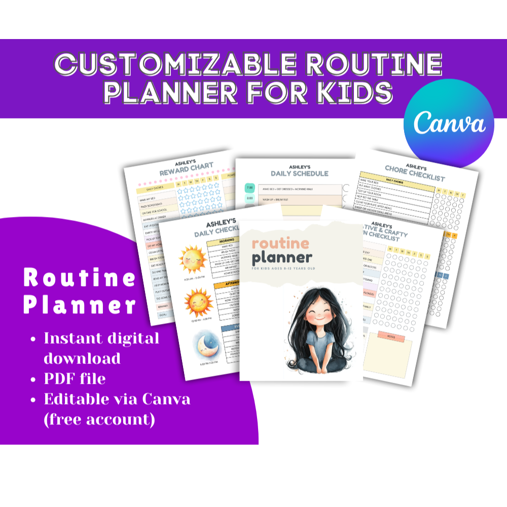 Customizable Routine Planner