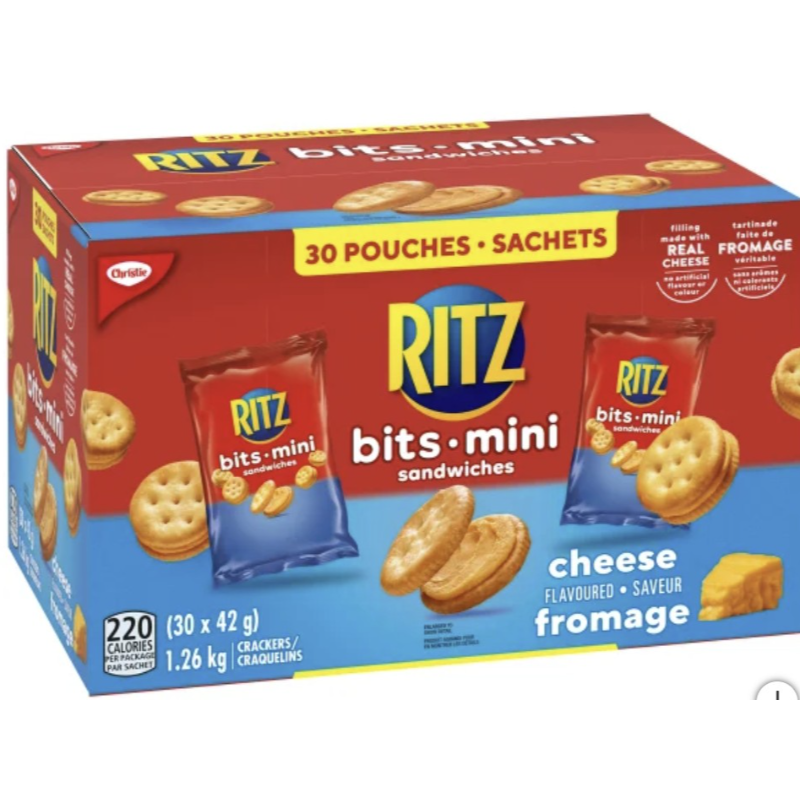 Mini Ritz Crackers with Cheese