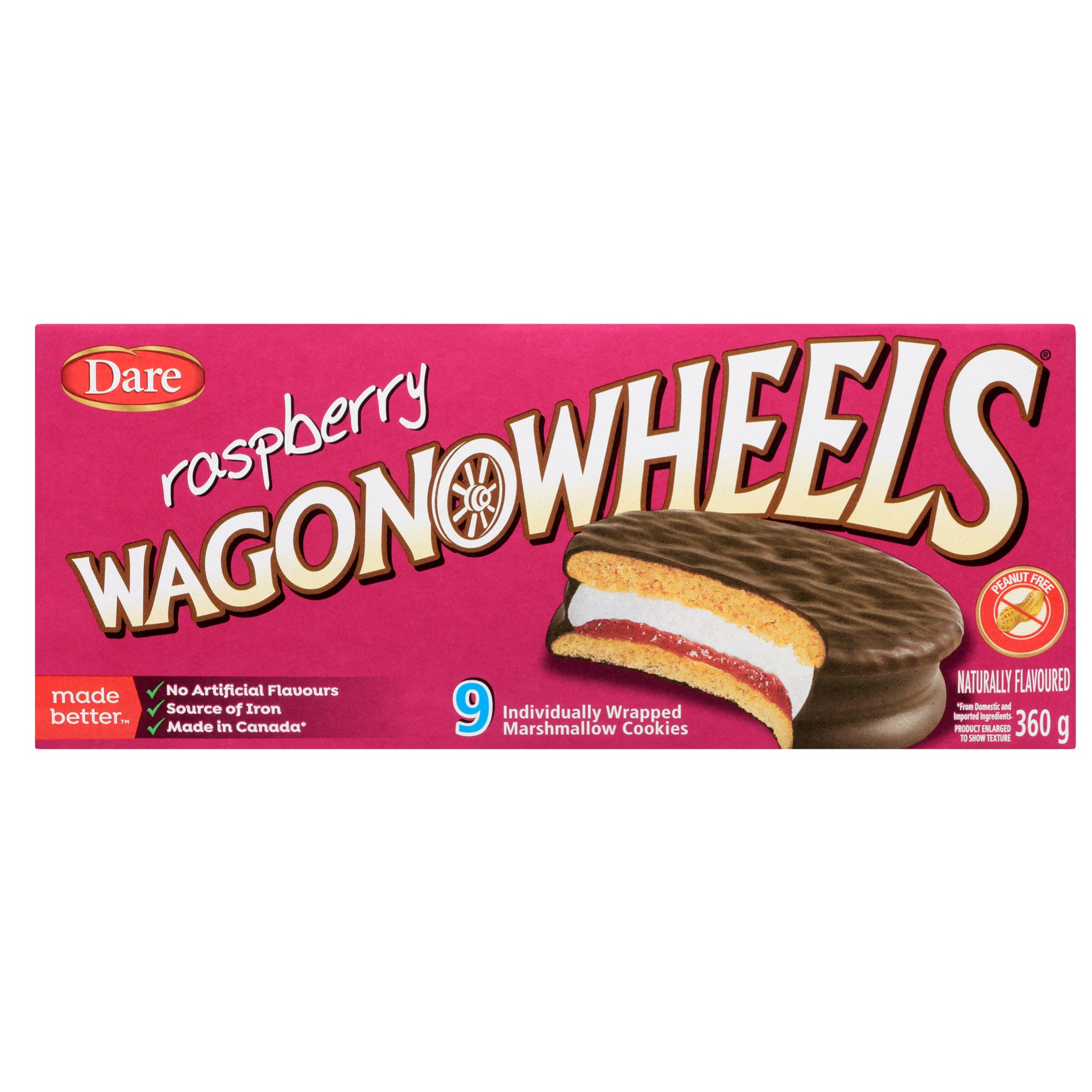 Raspberry Wagon Wheels