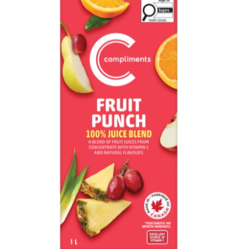 Compliments Fruit Punch