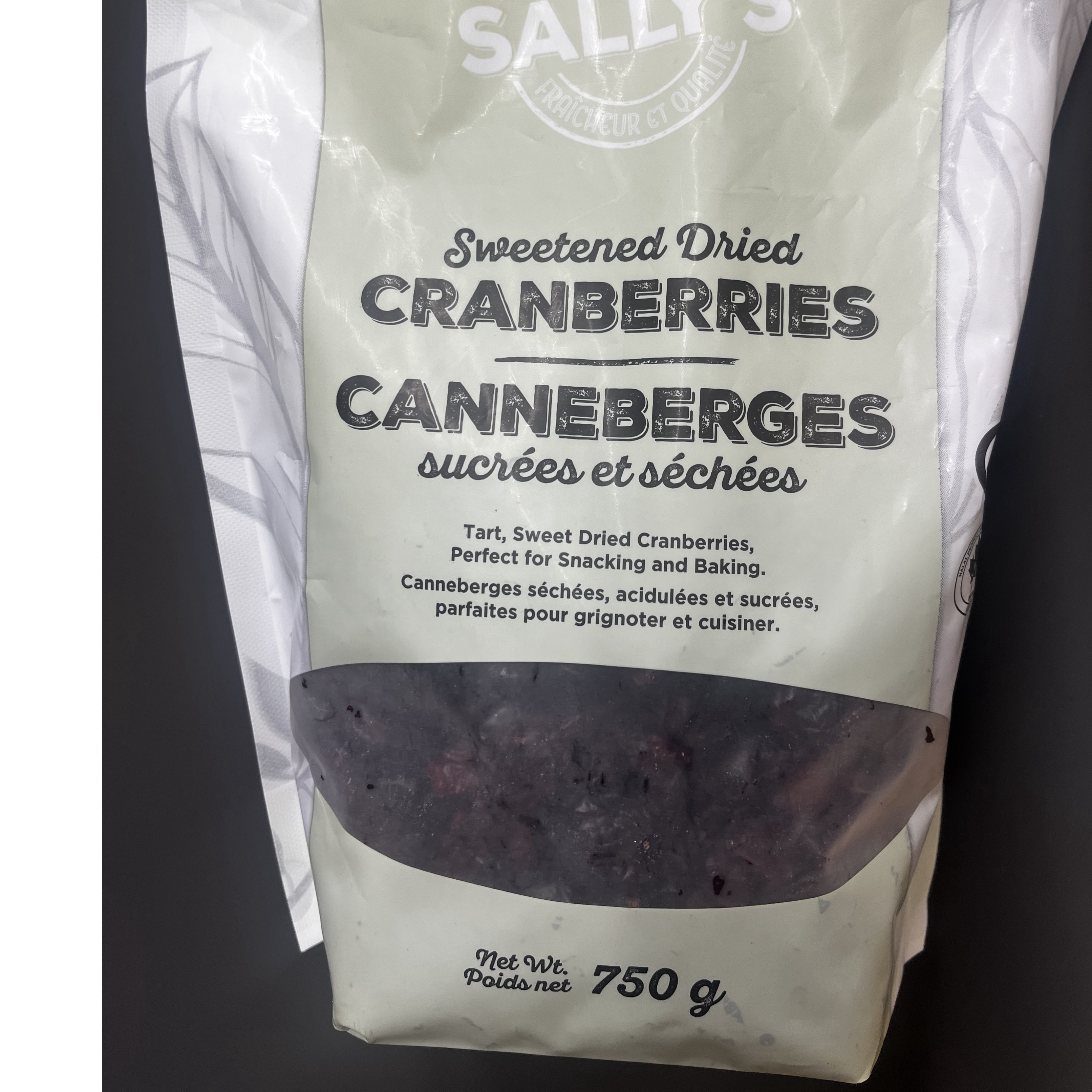 Sally's Sweet Dried Cranberries