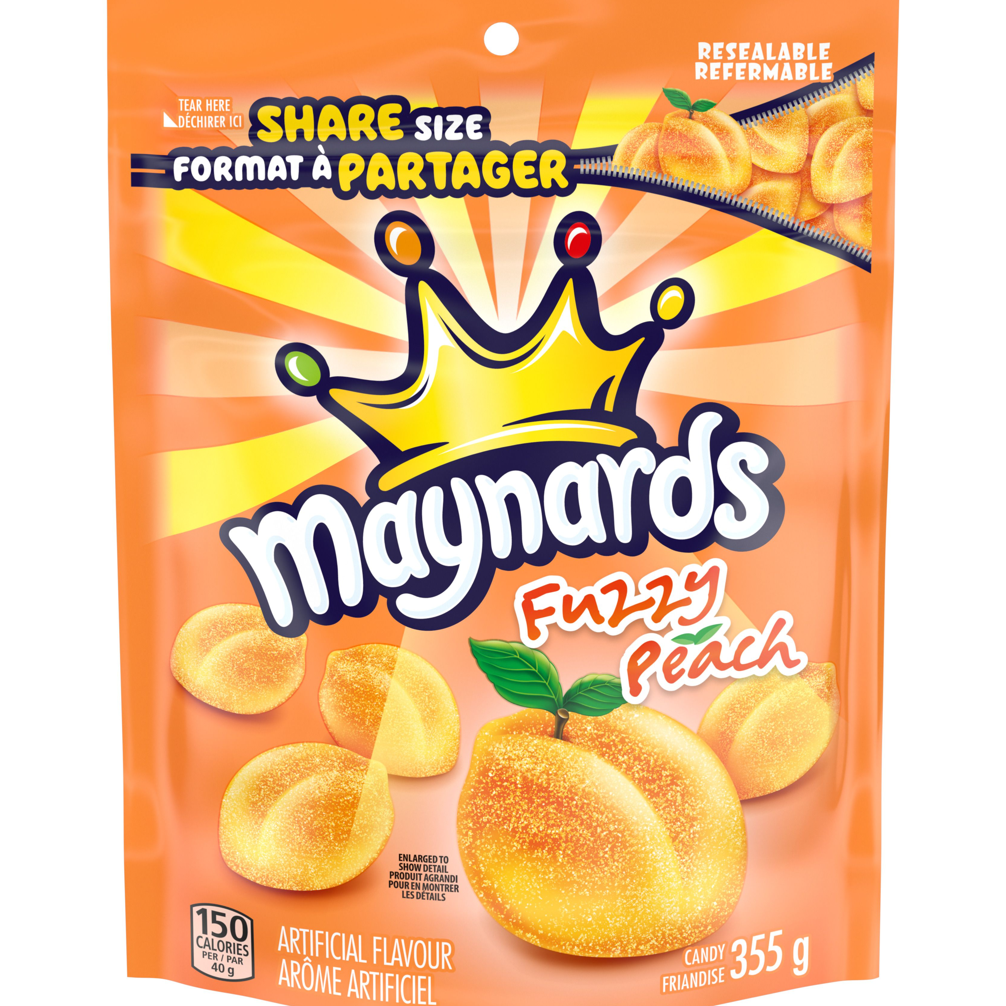 Maynards Fuzzy Peach