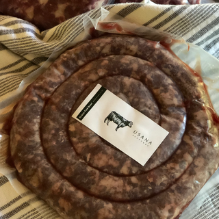 Venison Sausage Eland  (+-600g) (R130p/kg) 