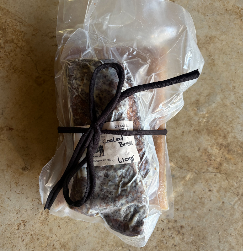 8-hour Slow Cooked Brisket 650gr-800gr (once cooked) priced P/KG