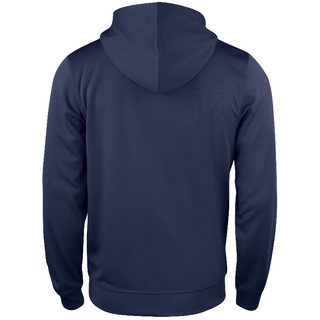 Basic Active Hoody Full Zip - Marinblå - S - Thumbnail 4