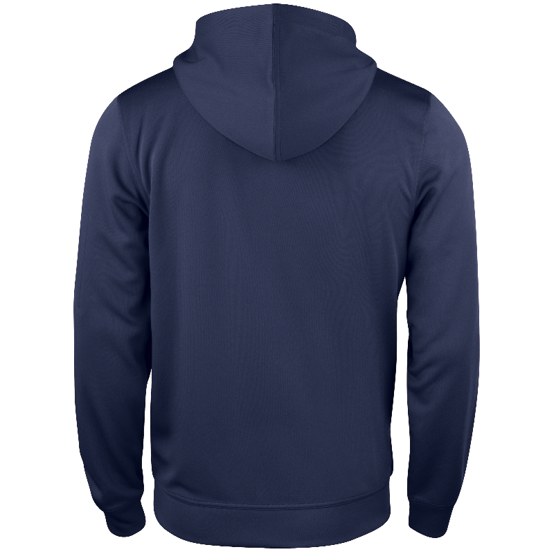 Basic Active Hoody Full Zip - Marinblå - S - Thumbnail (Preview) 4