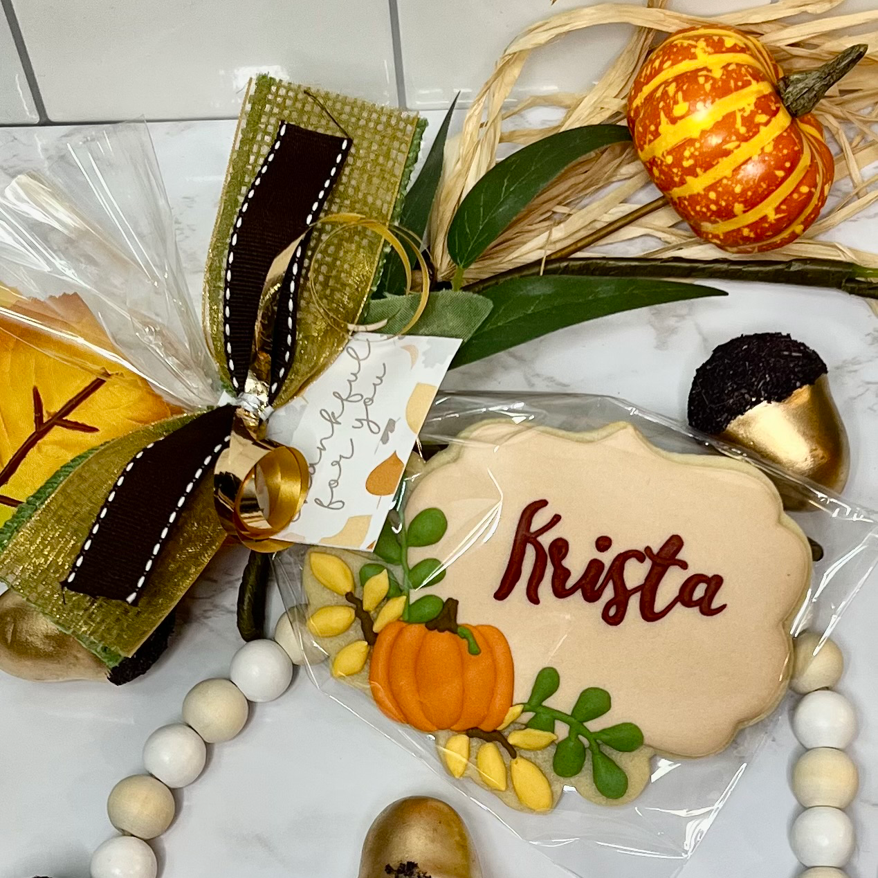 Individually Heat Sealed Bags with Custom Ribbon