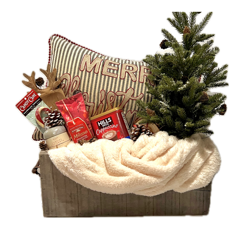 Rustic Christmas Crate  Main Image