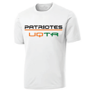 ATC Pro Team Short Sleeve Tee. S350- Blanc- Patriotes Logo