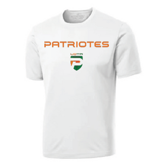 ATC Pro Team Short Sleeve Tee. S350- Blanc- Patriotes UQTR