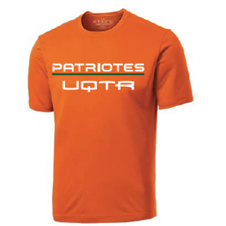 ATC Pro Team Short Sleeve Tee. S350- Orange- Patriotes UQTR