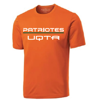 ATC Pro Team Short Sleeve Tee. S350- Orange- Patriotes UQTR Main Image