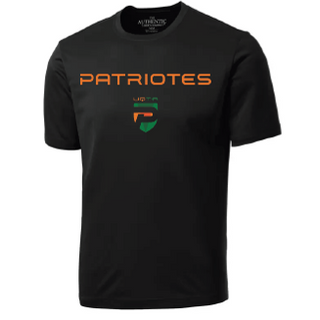 ATC Pro Team Short Sleeve Tee. S350- Noir- Patriotes Logo