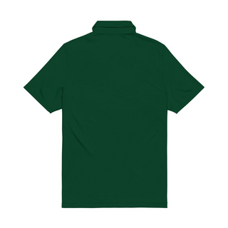 Tiger Logo Embroidered Under Armour Polo - Green