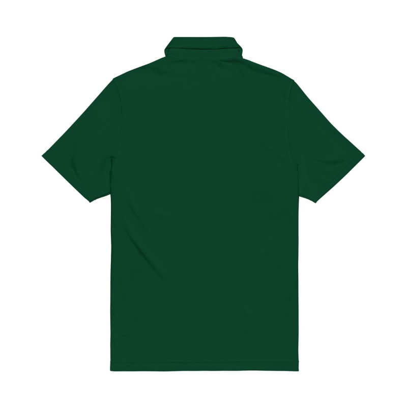 Tiger Logo Embroidered Under Armour Polo - Green