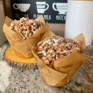 Cinnamon Crumble Muffins