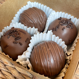 Box of Chocolate Cake Truffles