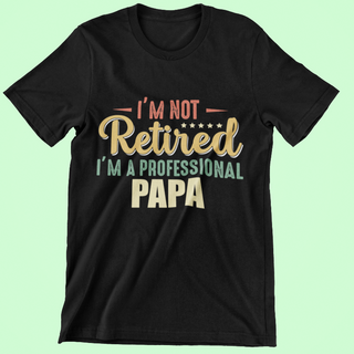 I'm Not Retired I'm A Professional PAPA