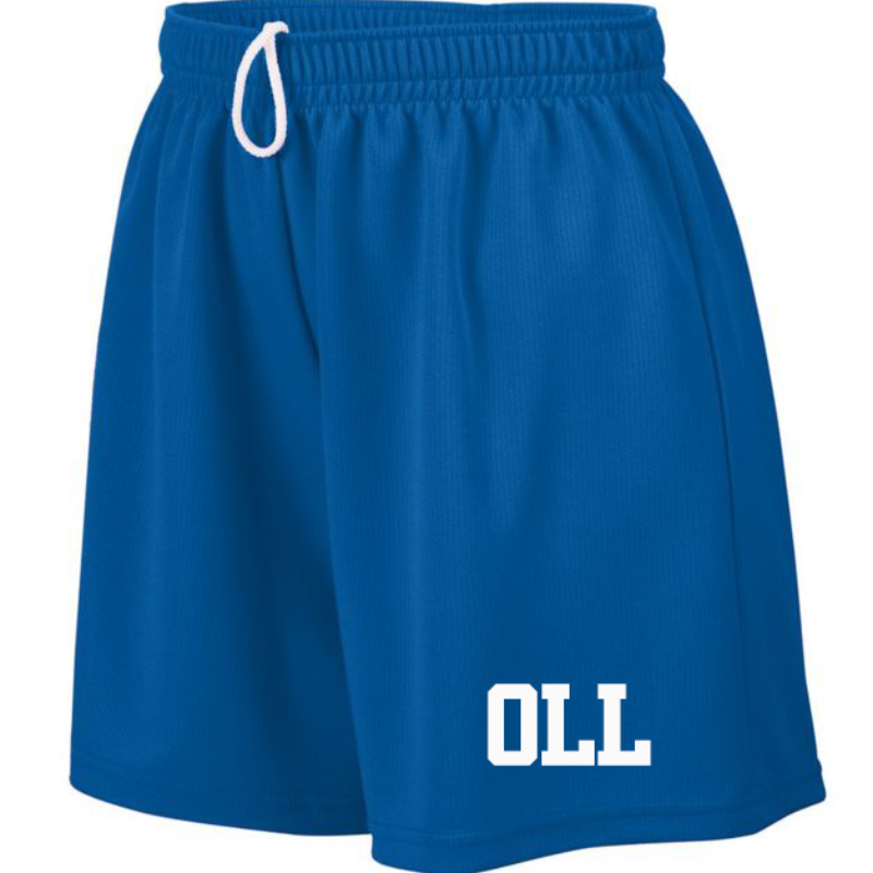 Middle School Girls Gym Shorts Main Image