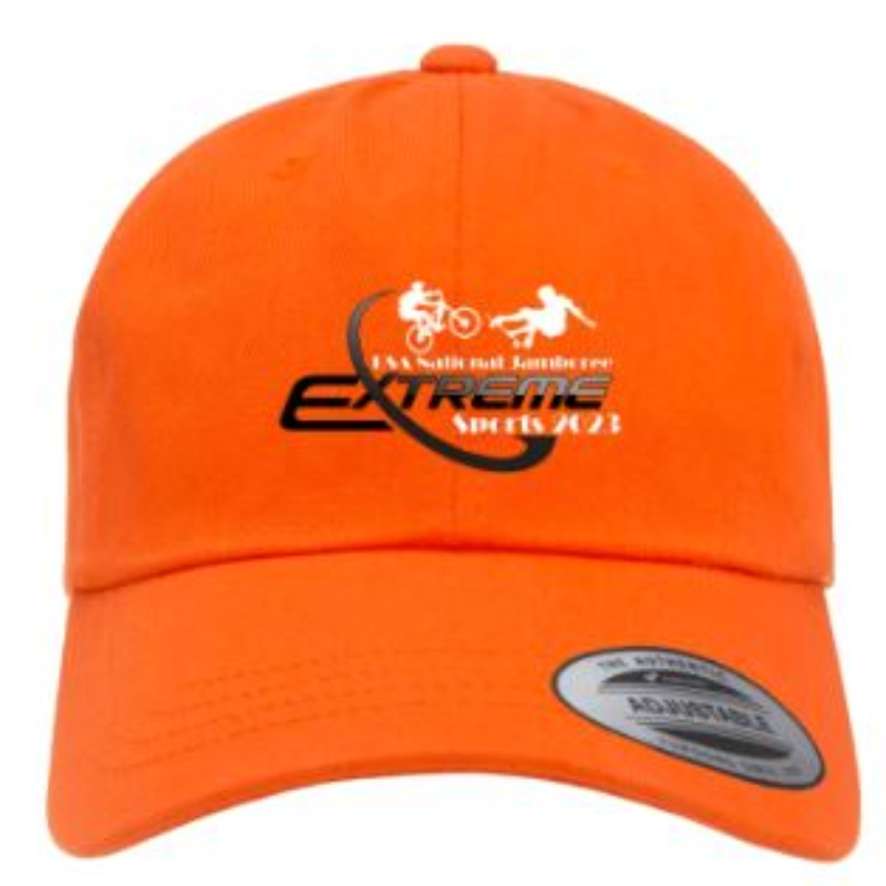 Orange Baseball Cap Main Image