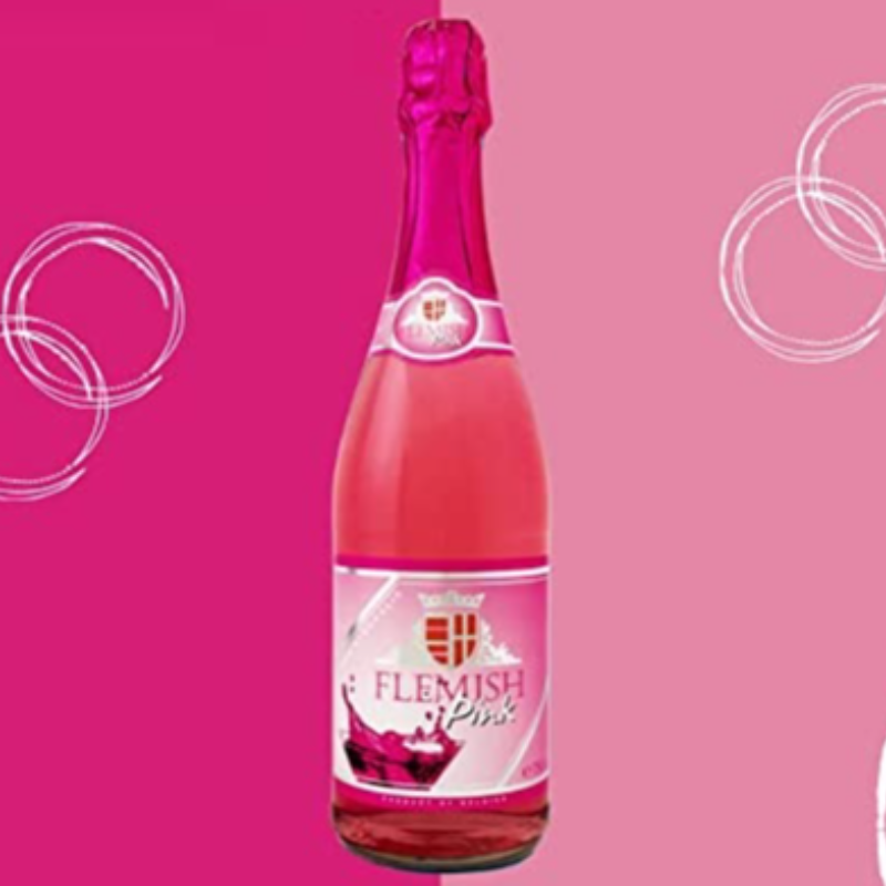 Flemish Pink Cocktail Sparkling Beverage Non Alcoholic, 750ml MRP350 Main Image