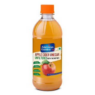 American Garden Apple Cider Vinegar Unfiltered with the Mother, 16.9 fl oz / 500 ml