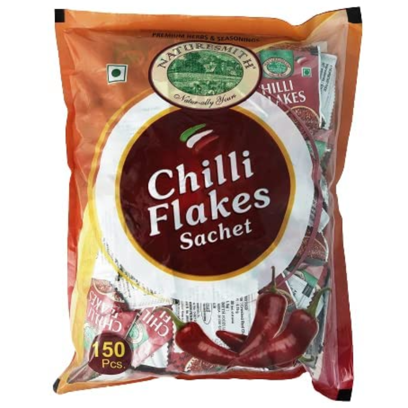 NATURESMITH CHILLI FLAKES 150 SACHET Main Image