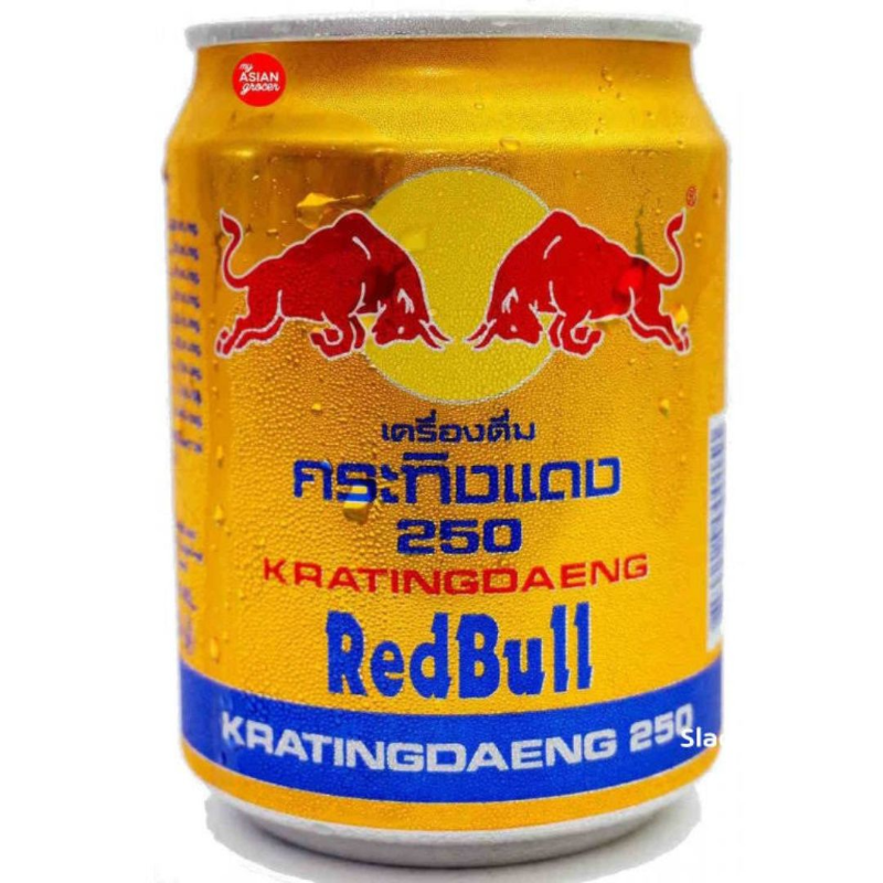 Thai Red Bull Kratingdaeng Energy Drink 250ml Sale120~(Imported) Main Image