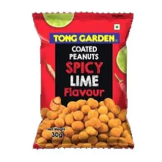 Tong Garden Coated Peanuts Peanuts Spicy Flavour, 20g MRP10